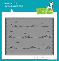 Grassy Pasture Backdrop: Landscape - Lawn Cuts Custom Craft Dies