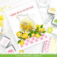 Lemon Clay Pieces - Lawn Fawn Fundamentals Tiny Treasures