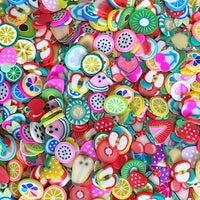 Mixed Fruit Clay Pieces - Lawn Fawn Fundamentals Tiny Treasures