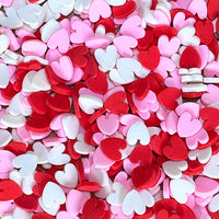 Heart Clay Pieces - Lawn Fawn Fundamentals Tiny Treasures
