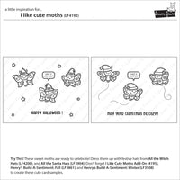 I Like Cute Moths - Clear Stamp