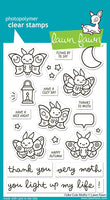 I Like Cute Moths - Clear Stamp