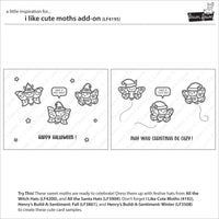 I Like Cute Moths - Add-On Stamp