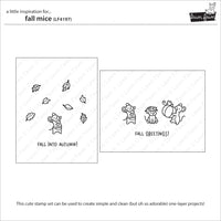 Fall Mice - Clear Stamp