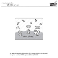 Fall Mice - Clear Stamp