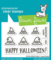 All The Witch Hats - Clear Stamp