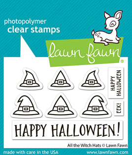 All The Witch Hats - Clear Stamp