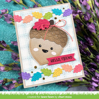 Outside In Stitched Acorn- Die