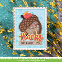 Stitched Acorn Frame - Die