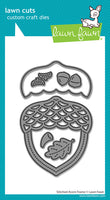 Stitched Acorn Frame - Die