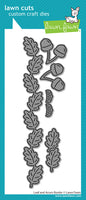 Leaf and Acorn Border - Die