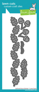 Leaf and Acorn Border - Die