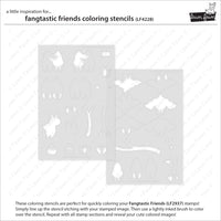 Fangtastic Friends - Stencil