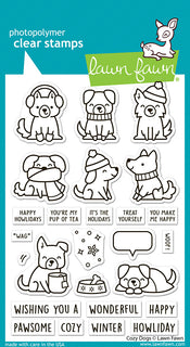 Cozy Dogs - Clear Stamp