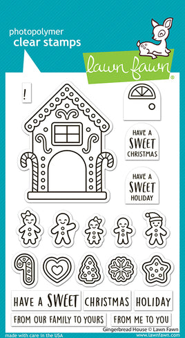 Gingerbread House - Clear Stamp