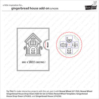 Gingerbread House Add-On - Clear Stamp