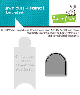Reveal Wheel Gingerbread House Drop-Down Add-On Set - Die