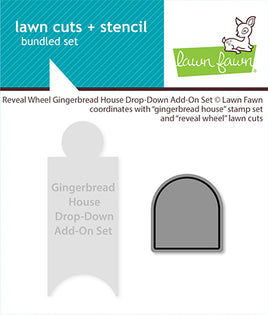 Reveal Wheel Gingerbread House Drop-Down Add-On Set - Die