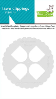 Gingerbread House Drop-Down - Reveal Wheel Templates