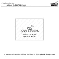 A Mice Christmas - Clear Stamp