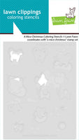A Mice Christmas - Coloring Stencils