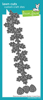 Pinecone and Leaves Border - Die