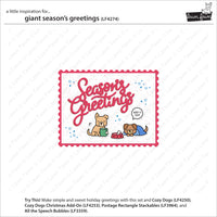 Giant Season's Greetings - Die