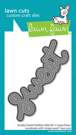 Scripty Sweet Outline Add-On - Die