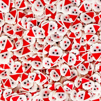 Santa Clay Pieces - Tiny Treasures