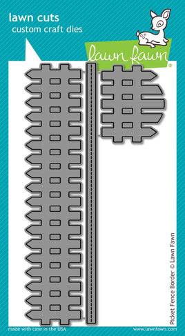 Picket Fence Border Die