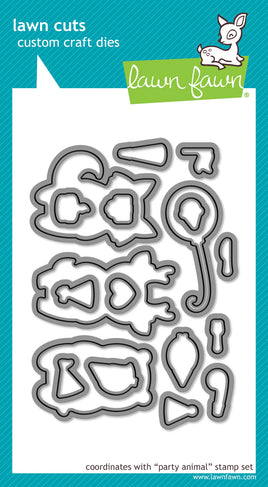 Party Animal - Lawn Cuts Custom Craft Die