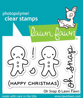 Oh Snap - Lawn Fawn Clear Stamp