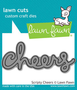 Scripty Cheers - Cutting Die