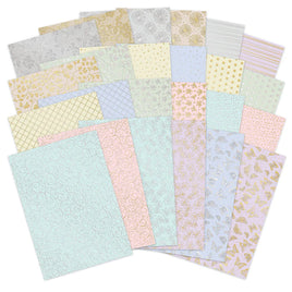 A Touch of Colour Foiled Edge-to-Edge Cardstock