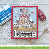 How You Bean? Mint Add-On - Lawn Fawn Clear Stamps 3"X4"