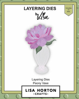 Peony Vase - Layering Dies