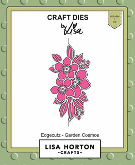 Garden Cosmos - Lisa Horton Crafts Edgecutz Dies