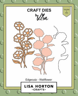 Wallflower - Lisa Horton Crafts Edgecutz Dies