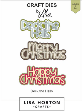 Deck The Halls Die Set