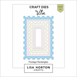 Postage Rectangles Die Set