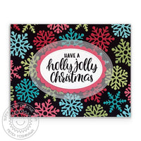 Scalloped Oval Mat 1 Die