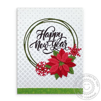 Snowflake Circle Frame Die