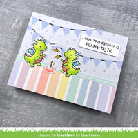 Little Dragon, Flip-Flop - Lawn Fawn Stamp