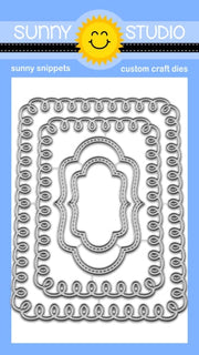 Loopy Rectangle Frame Dies