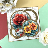 Topper Essentials - Circle Topper Mirri Mats - Rich Gold & Stunning Silver Megabuy