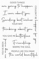 You Give Me Butterflies - Clear Stamp