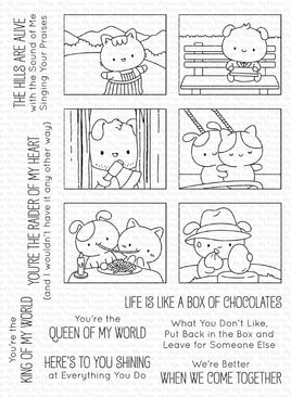 Big Screen Scenes - Clear Stamp