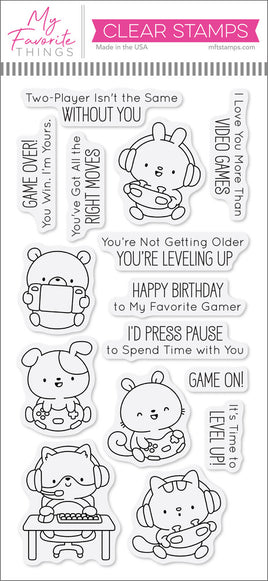 Game On! - Clear Stamp
