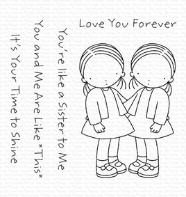 Like a Sister - Clear Stamp