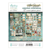 Grunge (78pc) - Art Journal Ephemera Pack